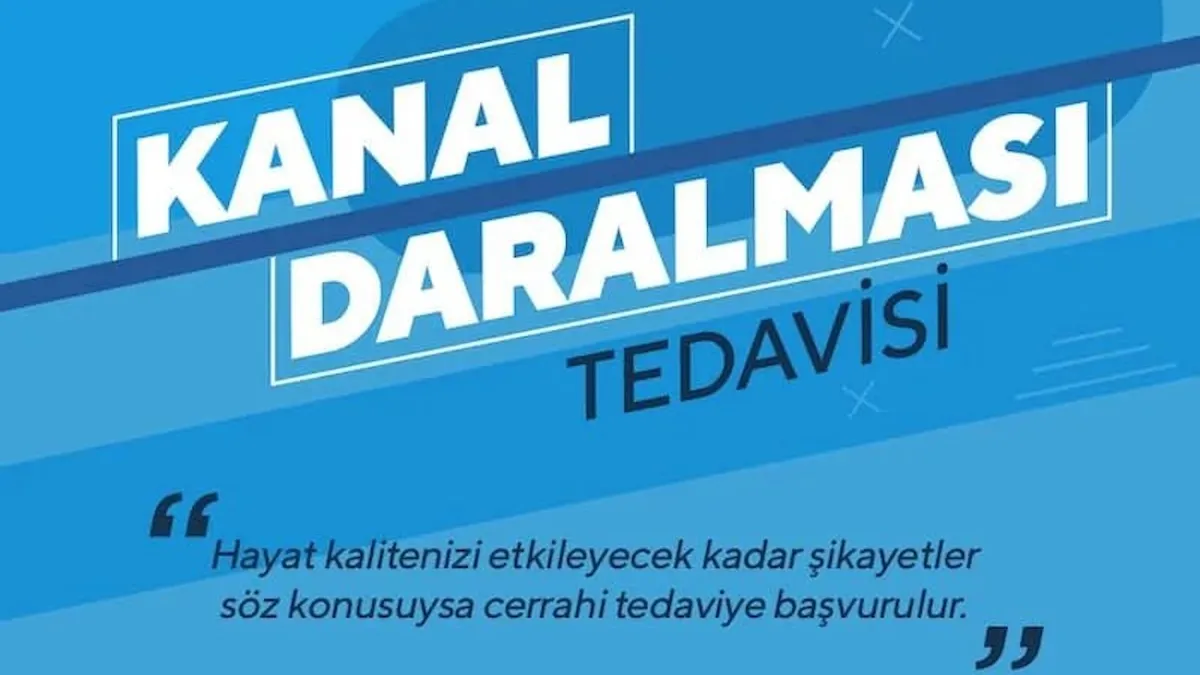 Omurga kanal daralması ameliyat seçenekleri